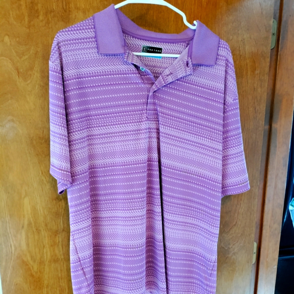 Mens Large PGA Tour Golf Polo